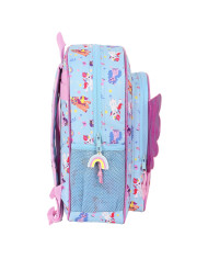School Bag My Little Pony Wild & free 32 x 38 x 12 cm Blue Pink