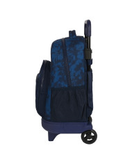 School Rucksack with Wheels Batman Legendary Navy Blue 33 X 45 X 22 cm