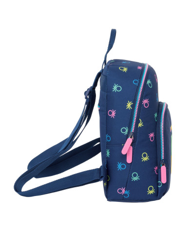 Rucksack Benetton Cool Mini Navy Blue 25 x 30 x 13 cm