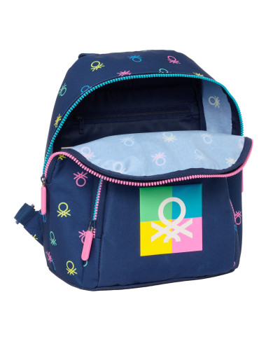 Rucksack Benetton Cool Mini Navy Blue 25 x 30 x 13 cm