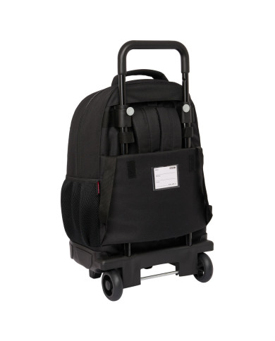 School Rucksack with Wheels Kelme Royal Blue Black 33 X 45 X 22 cm