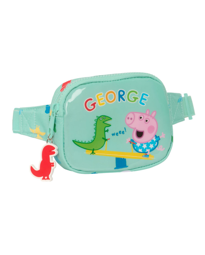 Belt Pouch Peppa Pig George Mint 14 x 11 x 4 cm