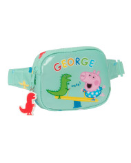 Belt Pouch Peppa Pig George Mint 14 x 11 x 4 cm