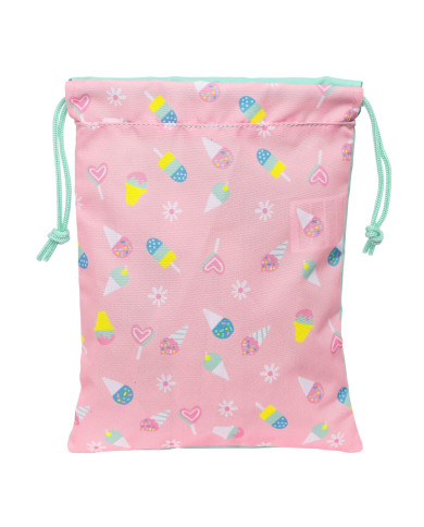 Lunchbox Peppa Pig Ice cream Sack 20 x 25 x 1 cm Pink Mint