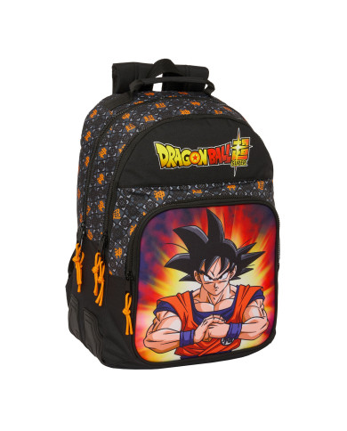 School Bag Dragon Ball Black 32 x 42 x 15 cm
