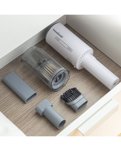 Rechargeable Handheld Vacuum Cleaner with 3 Accessories Hancuum InnovaGoods