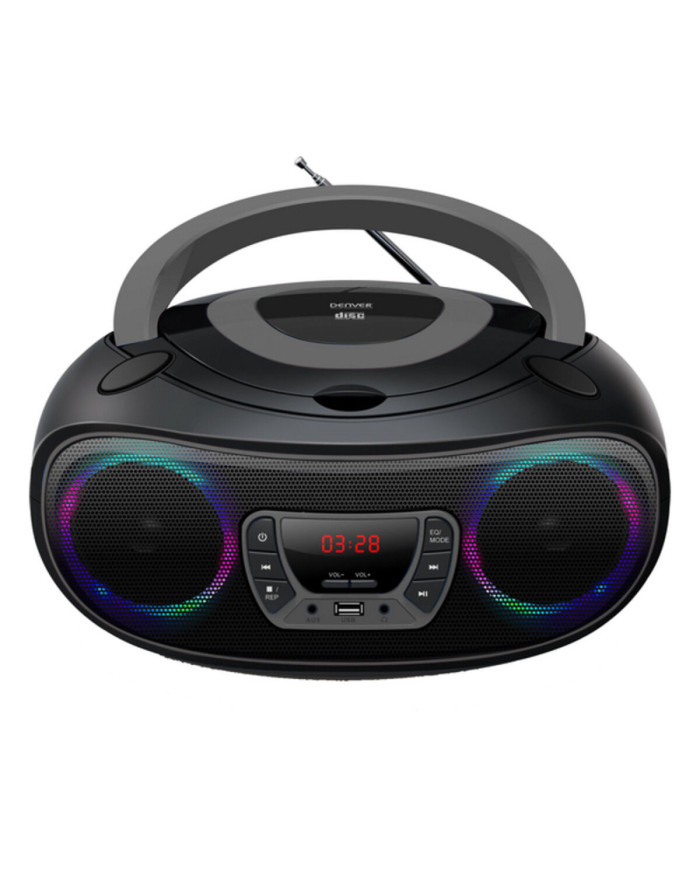 Radio CD Bluetooth MP3 Denver Electronics TCL-212BT GREY 4W Grey Black/Grey