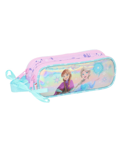 Double Carry-all Frozen Cool days Violet Sky blue 21 x 8 x 6 cm