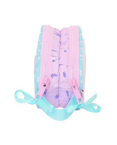 Double Carry-all Frozen Cool days Violet Sky blue 21 x 8 x 6 cm