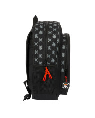 School Bag One Piece Black 32 x 38 x 12 cm