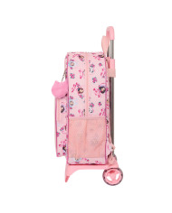 School Rucksack with Wheels Na!Na!Na! Surprise Fabulous Pink 33 x 42 x 14 cm
