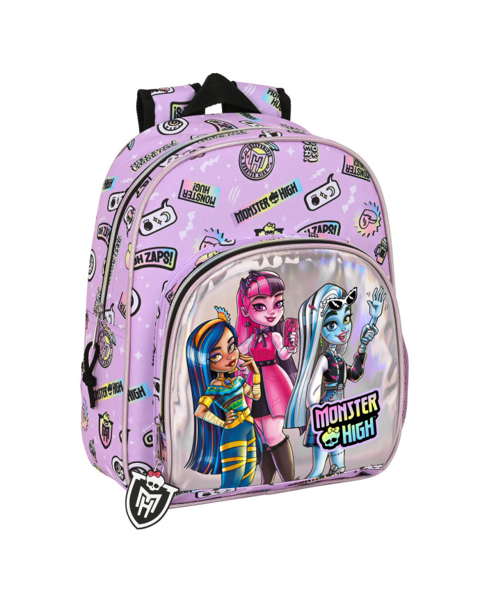 School Bag Monster High Best boos Lilac 28 x 34 x 10 cm