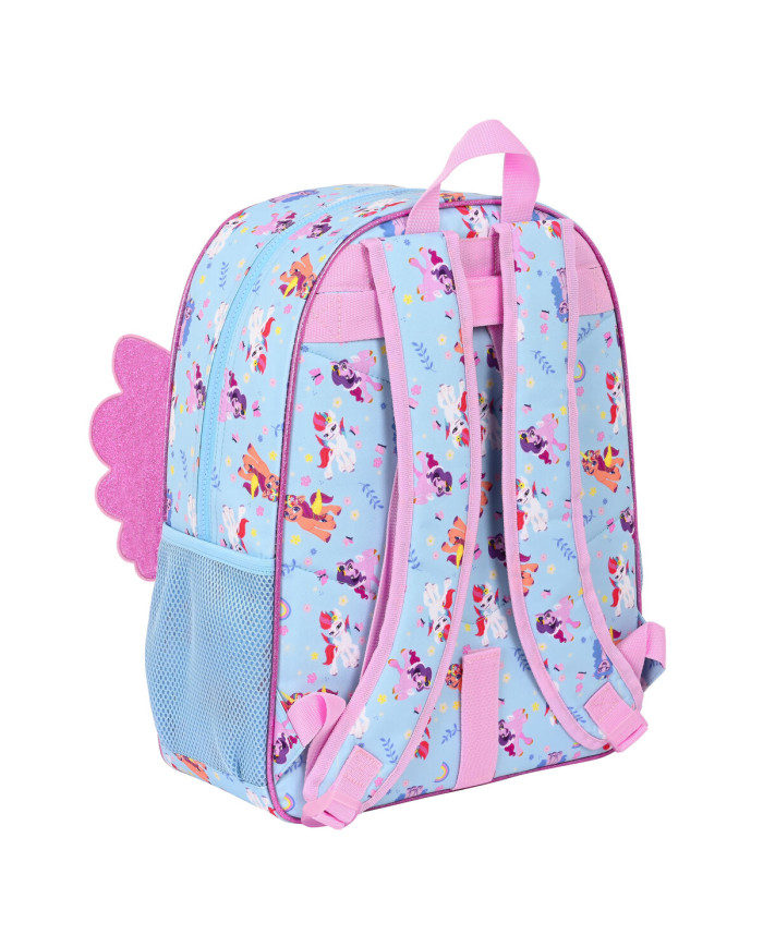 School Bag My Little Pony Wild & free Blue Pink 33 x 42 x 14 cm