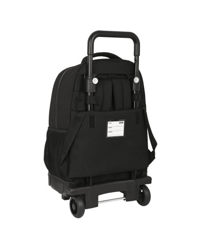 School Rucksack with Wheels Harry Potter Bravery Black 33 X 45 X 22 cm