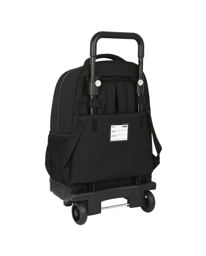 School Rucksack with Wheels Harry Potter Bravery Black 33 X 45 X 22 cm