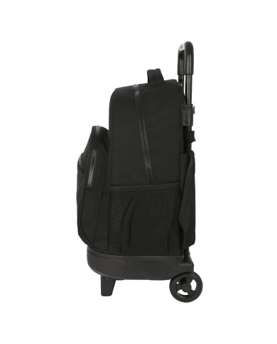 School Rucksack with Wheels Harry Potter Bravery Black 33 X 45 X 22 cm