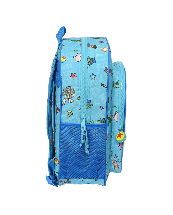 School Bag Toy Story Ready to play Light Blue (32 x 38 x 12 cm)