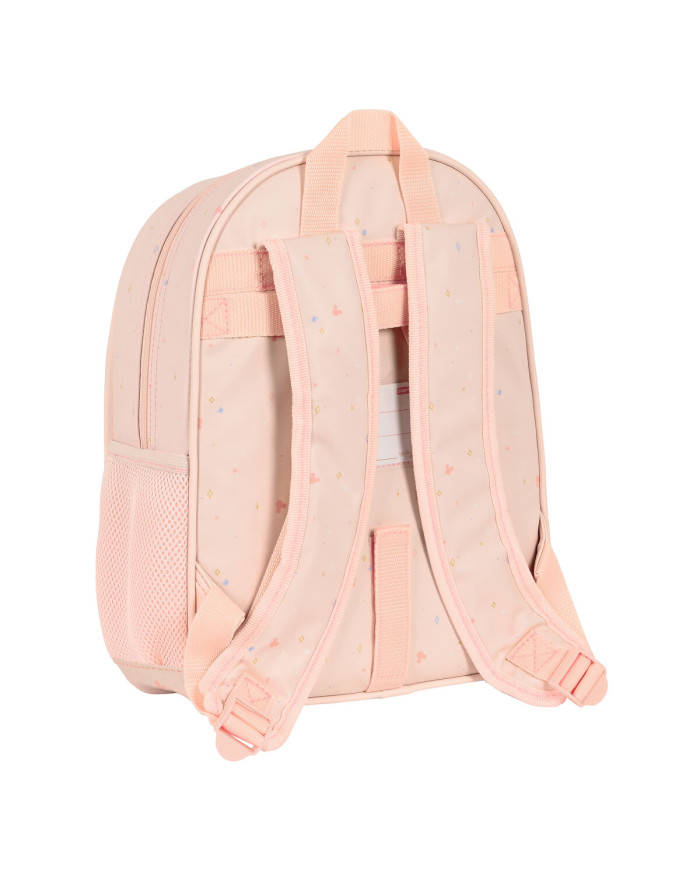 School Bag Minnie Mouse Baby Pink (28 x 34 x 10 cm)
