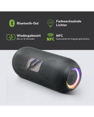 Portable Speaker Muse M790BT Black 60 W