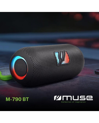 Portable Speaker Muse M790BT Black 60 W