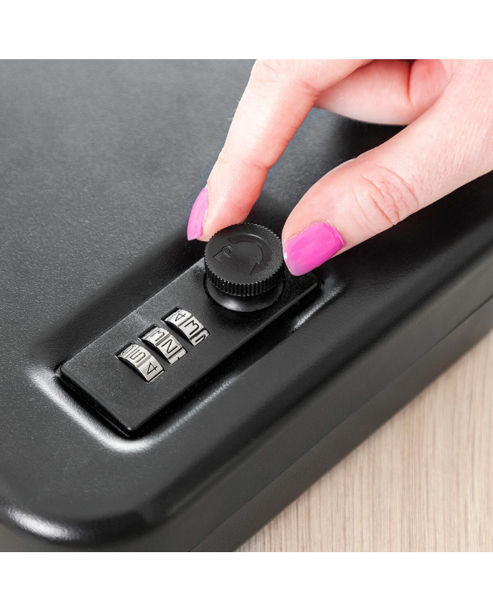 Portable Safe Box with Security Cable Prisaven InnovaGoods