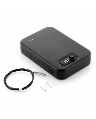 Portable Safe Box with Security Cable Prisaven InnovaGoods