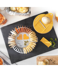 Set for Making Crisps in the Microwave with Mandolin and Recipes Chipit InnovaGoods