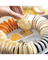 Set for Making Crisps in the Microwave with Mandolin and Recipes Chipit InnovaGoods