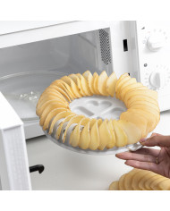 Set for Making Crisps in the Microwave with Mandolin and Recipes Chipit InnovaGoods
