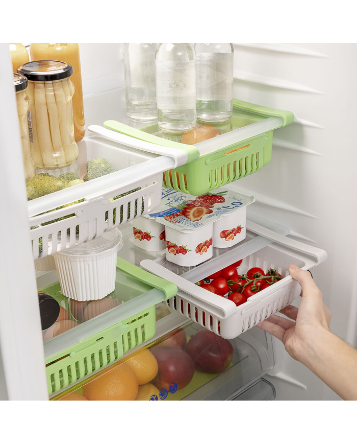 Adjustable Fridge Organiser Friwer InnovaGoods 2 Units