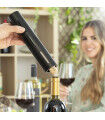 Sacacorchos Eléctrico con Accesorios para Vino Corking InnovaGoods