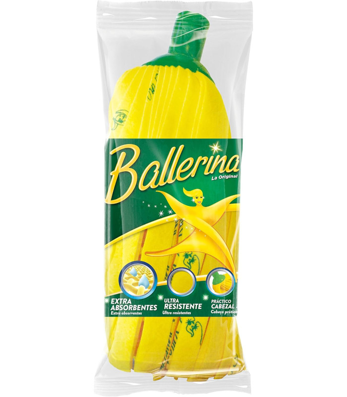  FREGONA SINTÉTICA BALLERINA FREGONA AMARILLA